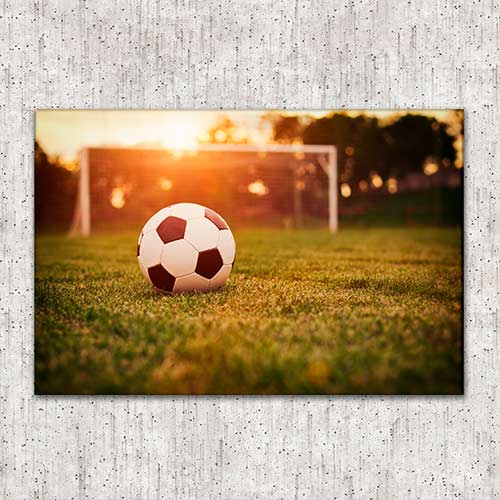 Quadros Decorativo- Campo de Futebol